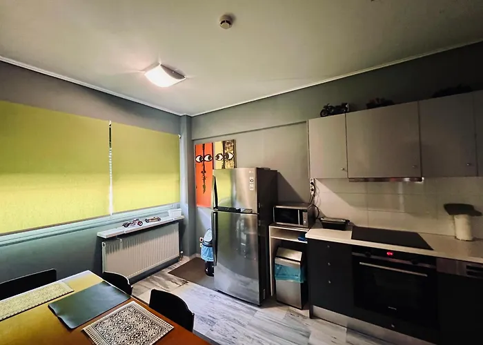 Green Apartment Near Marousi Hospitals & Oaka, By Promoshomes